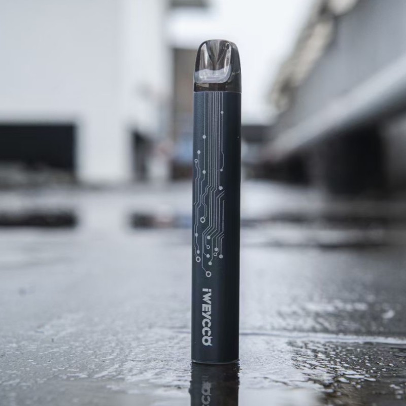 USA Gratis skib 100% Original IWEYCCO Ghost E cigaretter Device Kit Vape Batteri 20mg Cartridge RGB Light